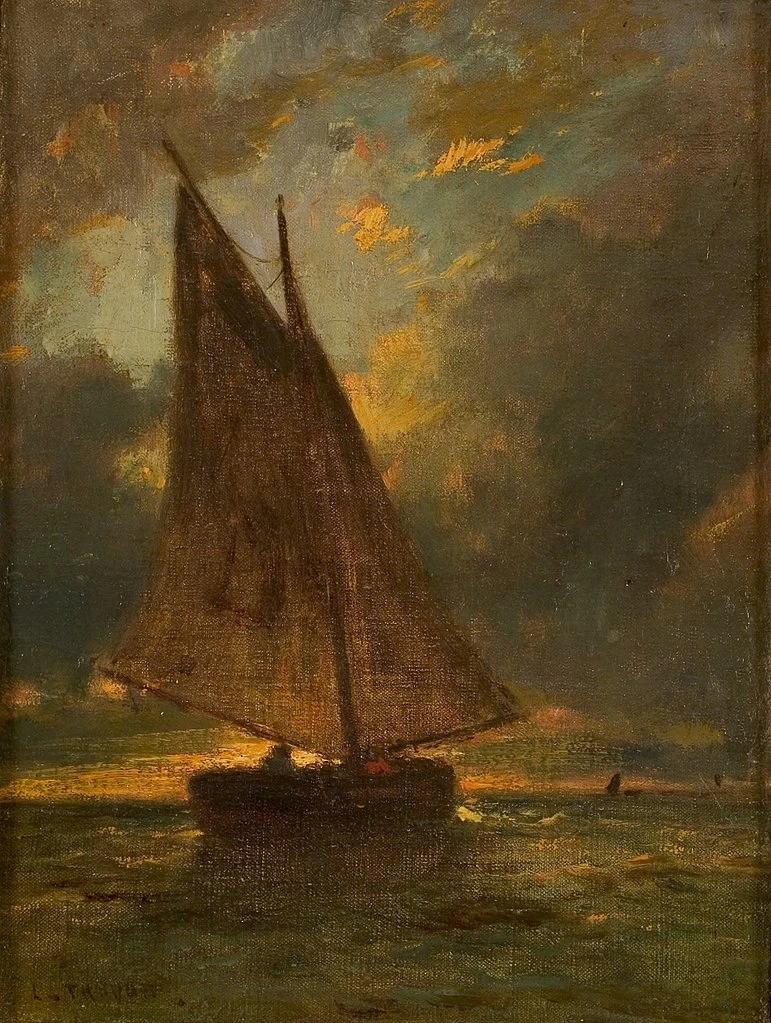 Barca da pesca in mare - Rijksmuseum Twenthe, Enschede